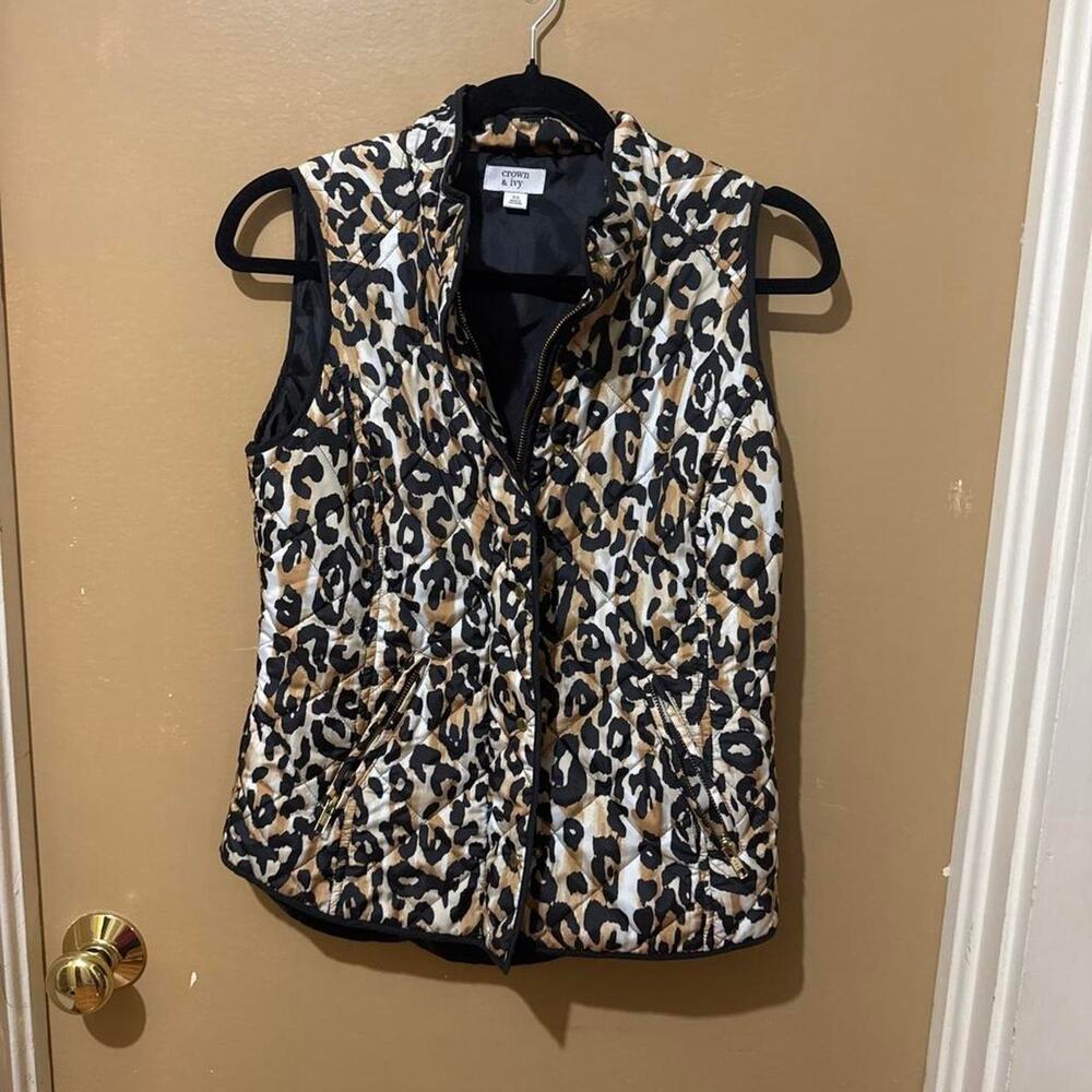 Crown ivy leopard print